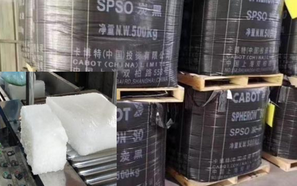 Bahan EPDM yang diimport dari Amerika Syarikat untuk pembuatan membran peresap tiub