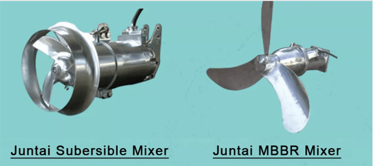 nihao Submersible Mixer dan mbbr Mixer